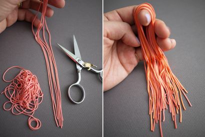 Bricolage Tassel Boucles d'oreilles