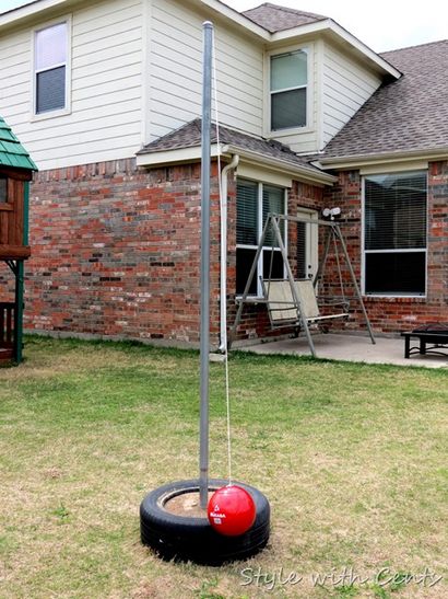 DIY Tetherball Pole