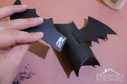 Toilettes bricolage papier Bats rouleau