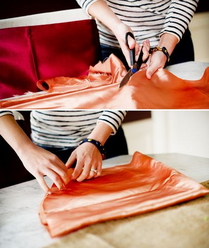 DIY Tutoriel fête Velvet Pumpkins tissu