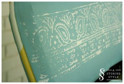 DIY Tutorial Wie Stamp Textiles (Block Printing) Hand, A Storied Stil, ein Design-Blog gewidmet