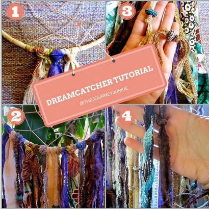 DIY Tutoriel Comment faire un Dreamcatcher - The Journey Junkie (tutoriel) DIY Tutoriel Comment faire un Dreamcatcher - The Journey Junkie