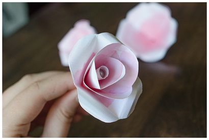 DIY Tutorial Wie man ein Aquarellpapier Rose, Capitol Verhältnis ~ Praktische - Lokale DC Area