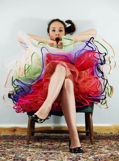 DIY Tutorial Mit mehreren Schichten Petticoat (Machen Sie Ihren eigenen Regenbogen-Petticoat!) - Rock n Roll Bride