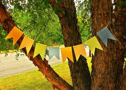 Bricolage Tutorial papier Bunting, Mariages Boho Pour le Luxe Boho Bride