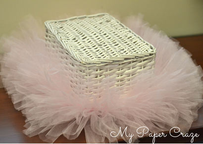 DIY Tutu Panier de Pâques Pinspiration vendredi, MyPaperCraze