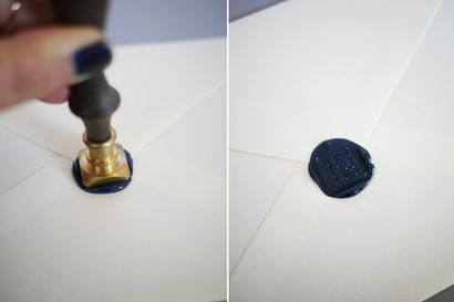 DIY Wax Seal (comment faire timbre joint sec) Seal bricolage cire