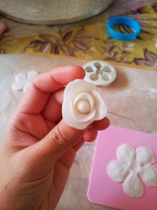 DIY Wedding Cake Teil 2 Wie Gum Paste Rosen Make - Schauen Sie was ich gemacht