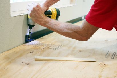 Countertops en béton blanc bricolage - Chris Loves Julia