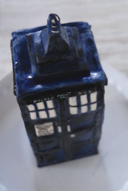 Doctor Who TARDIS gâteau, IronWhisk