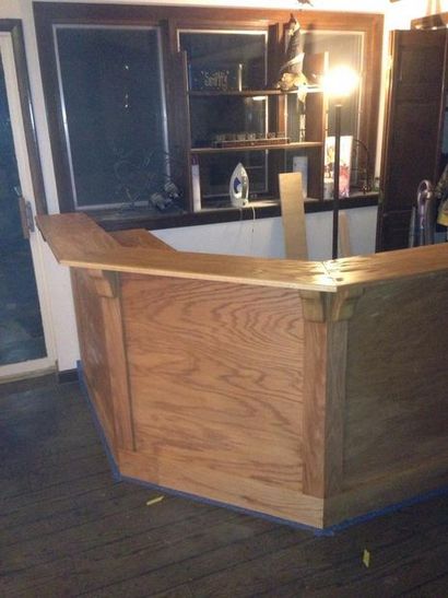 Do-It-Yourself Oak Bar Bauen Sie 14 Schritte (mit Bildern)