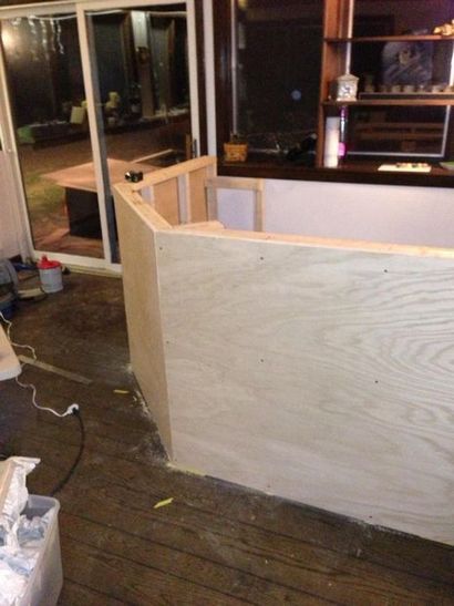 Do-It-Yourself Oak Bar construire 14 étapes (avec photos)