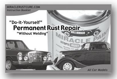 Do It Yourself Permanent Rust Reparatur ohne Schweißen von Kent Bergsma, Mercedessource Anleitungen Produkt
