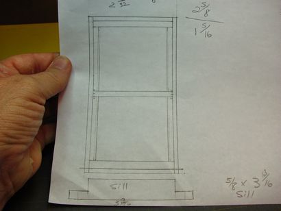 Dollhouse Meubles miniature - Tutoriels, 1 pouce Minis Faire une 1 INCH FENETRE ECHELLE DU CONSEIL D'ADMINISTRATION MAT