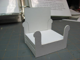 Puppenhaus Miniatur-Möbel - Tutorials, 1 Zoll minis STUHL Tapezierung TUTORIAL - Wie machen