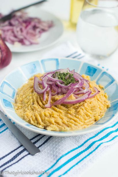 Dominicaine Mangu (plantains pilées) - That Girl Cooks en bonne santé