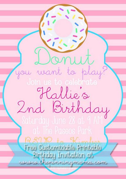 Donut-Party Simple Kid - s-Geburtstags-Party-Idee - die Pinning-Mama