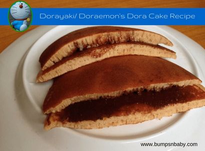 Dorayaki Rezept oder Doraemon - s Dora Kuchen (Schritt für Schritt)