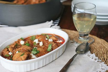 Poulet épicé éthiopien Doro W Stew, fille cuisiniers du monde