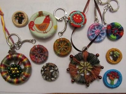 Boutons Dorset - Raggedy Annie (boutons) Boutons Dorset - loques Annie