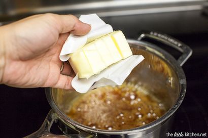 Petits gâteaux au chocolat double avec Caramel au beurre salé, la petite cuisine