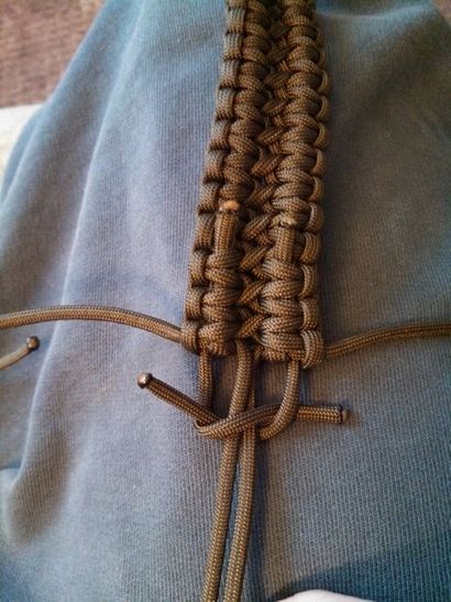 Double Cobra point Paracord ceinture 9 étapes (avec photos)