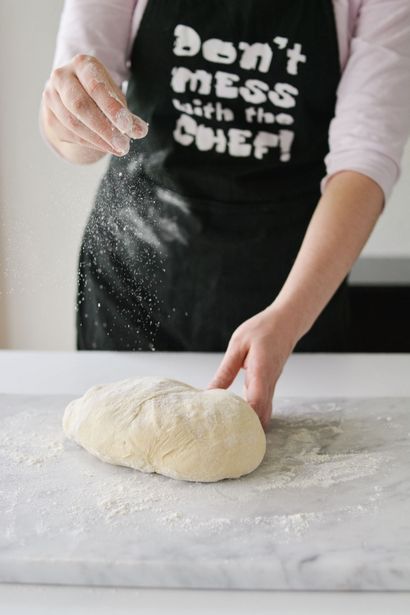 Doughballs avec maison beurre à l'ail, Lauren Caris cuisiniers