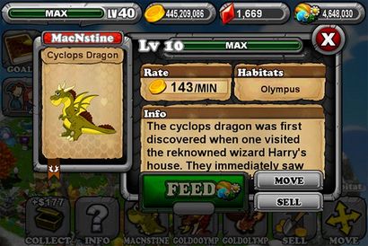 DragonVale Comment élever un dragon Cyclope