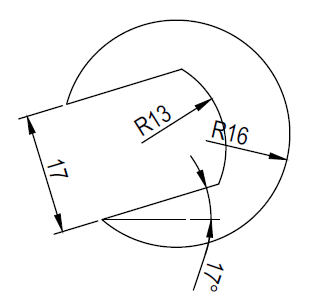 Zeichnen Sie einen Schraubenschlüssel in AutoCAD