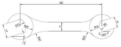 Zeichnen Sie einen Schraubenschlüssel in AutoCAD