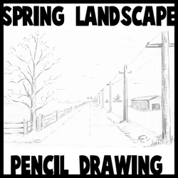 Dessin Nature et paysages Comment dessiner Nature avec dessin leçons étape par étape