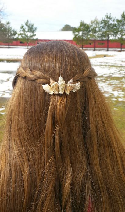 Dress Me a Story DIY Mermaid Inspired Seashell Haarschmuck Tutorial