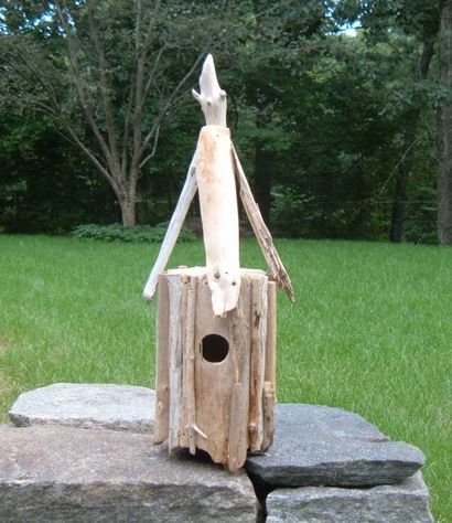 Art Driftwood Comment faire un Driftwood Birdhouse, FeltMagnet