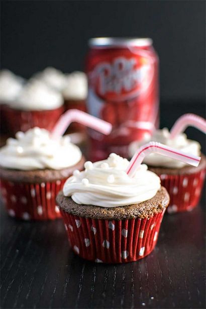 Dr Pepper Cupcakes - Hausgemachte Hooplah