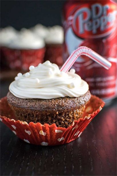 Dr Pepper Cupcakes - Hausgemachte Hooplah