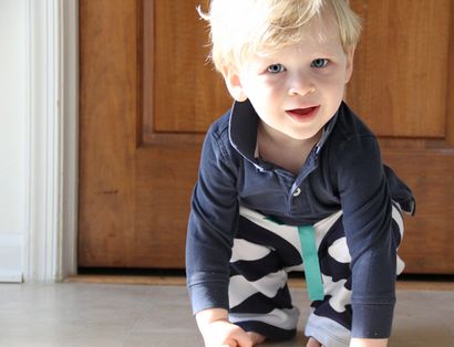 Einfachste Baby-Hosen zu nähen, überhaupt