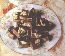 Panier de Pâques Treat recettes maison Brownies, barres de Toffee, Fudge et Turtles Caramel - Real Food