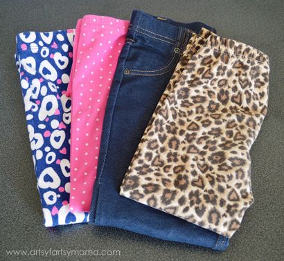 Facile 18 pouces Poupée Leggings Tutoriel, maman artsy-fartsy