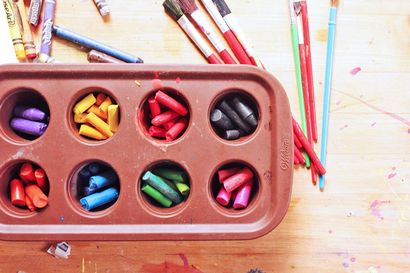 Art facile pour les enfants Peinture Crayon - Babble Dabble Do