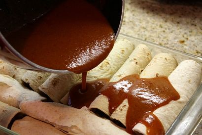 Facile boeuf enchiladas Recette