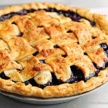 Facile Tarte aux bleuets Recette, Elle porte plusieurs chapeaux