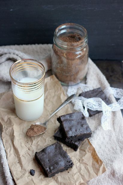 Facile Brownie Recette à base de cacao Baker Bettie Powder