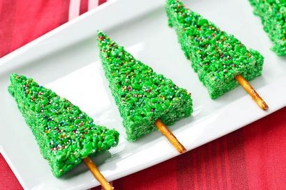 Facile d'arbre de Noël de riz Krispies Treats - Rachel Cooks®