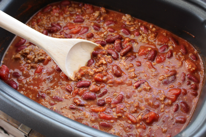 Facile Crockpot Chili - famille Repas frais