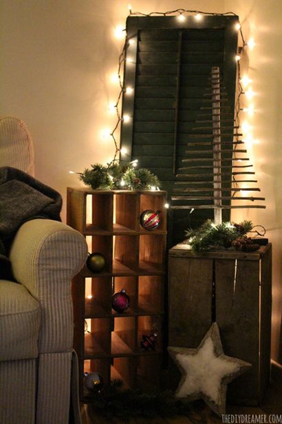 Facile décoratif Brindille Arbre de Noël - Décorations de Noël