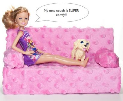 Facile Bricolage Barbie Couch - Enfants Kubby