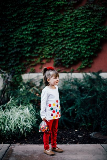 Einfache DIY Kinder-Halloween-Kostüme Gumball Machine, The Mumsy Blog