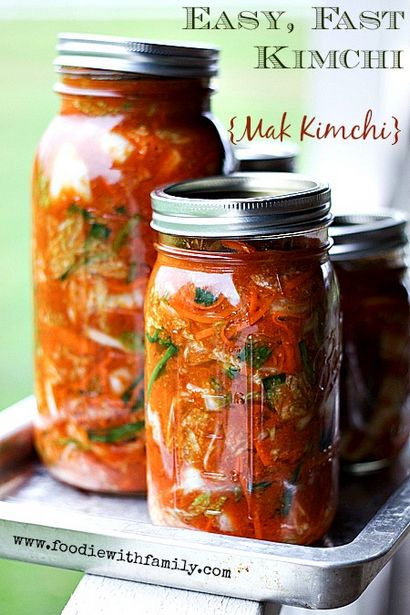 Facile rapide Kimchi Kimchi Mak