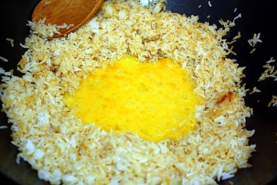 Facile d'ail Riz frit (Sinangag), Manille cuillère