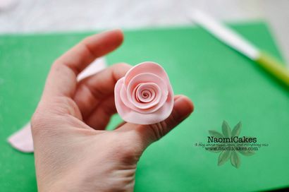 Facile Gum Pâte de sucre Roses Tutorial - NaomiCakes